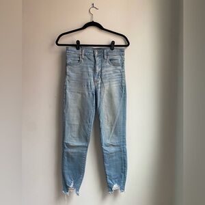 American Eagle Outfitters Super Hi-Rise Jegging Crop Size 6